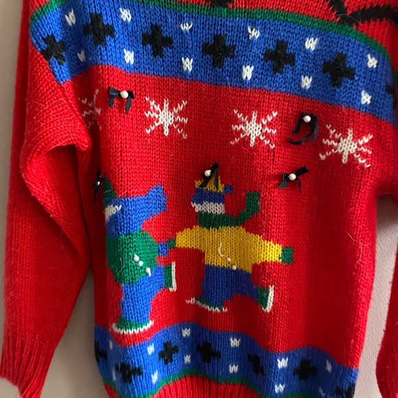 Ugly Tacky Holiday Christmas Sweater - Picture 7 of 7